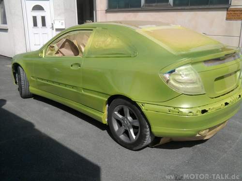 MB in Lambo grün