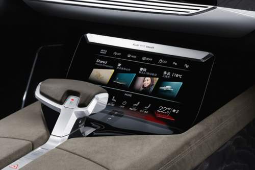 Audi-oled-touchscreen