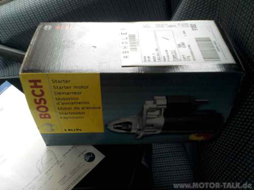 Anlasser Bosch