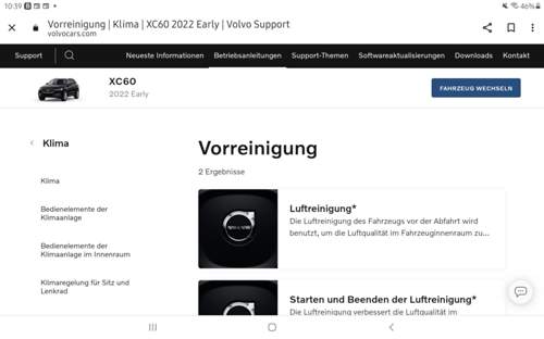 Vorreinigung