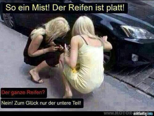 Der-reifen-ist-platt