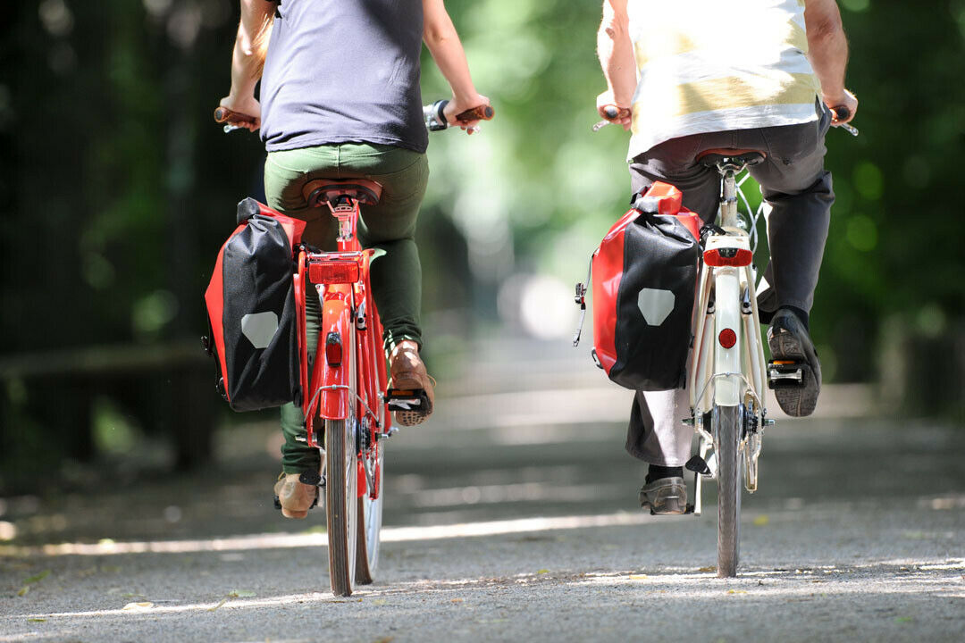 Radler dürfen in verkehrsberuhigten Bereichen und auf Fahrradstraßen  problemlos nebeneinander fahren