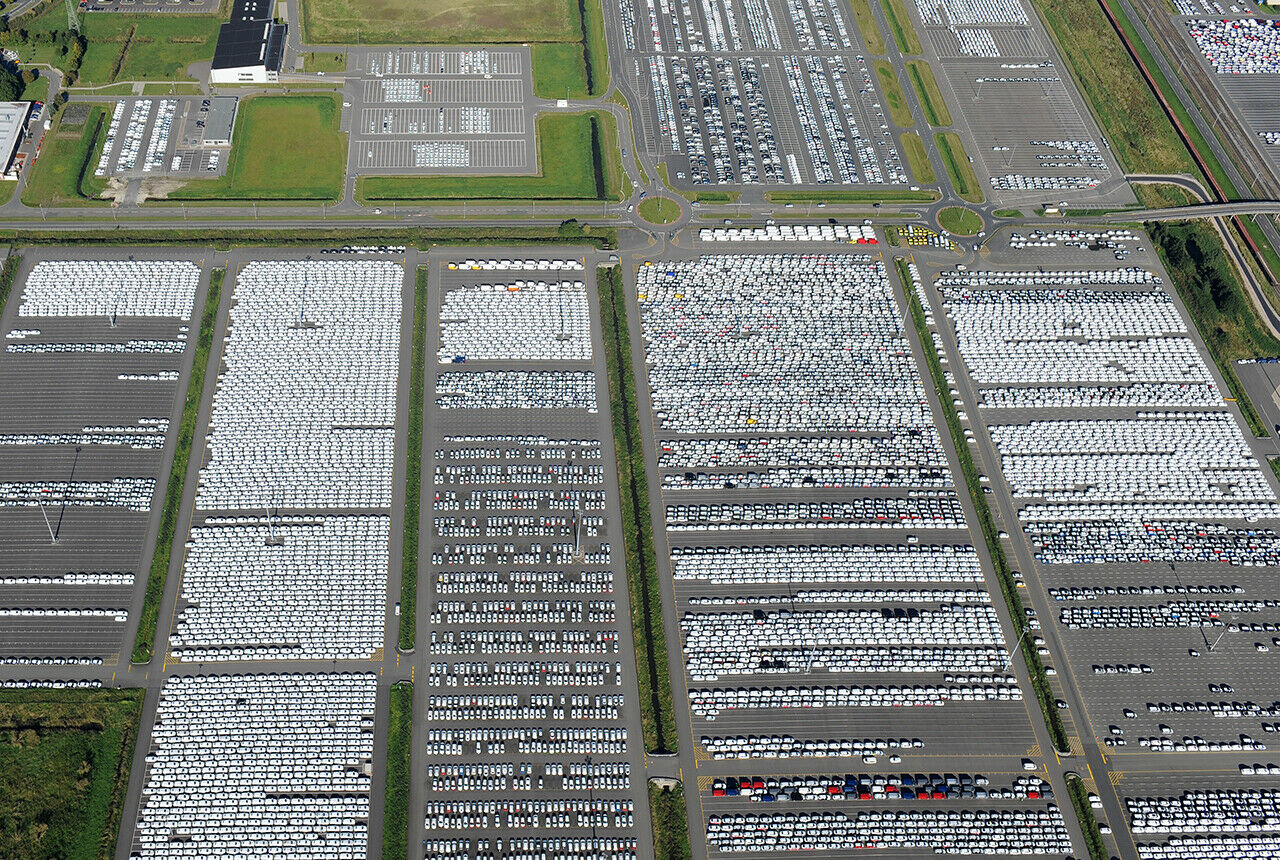 Parkplatznot bei Volkswagen. Durch die WLTP-Umstellung wird VW voraussichtlich ab August Fahrzeuge zwischenlagern müssen
