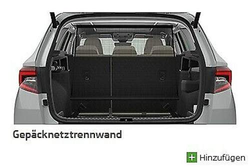 Gepaecknetztrennwand