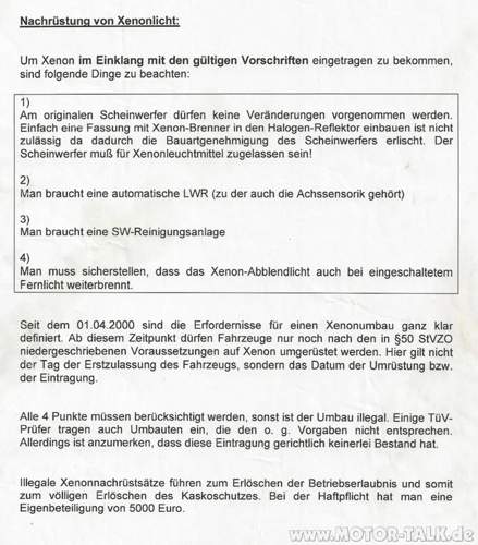 Info-xenon-umbau