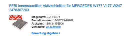Filter innen