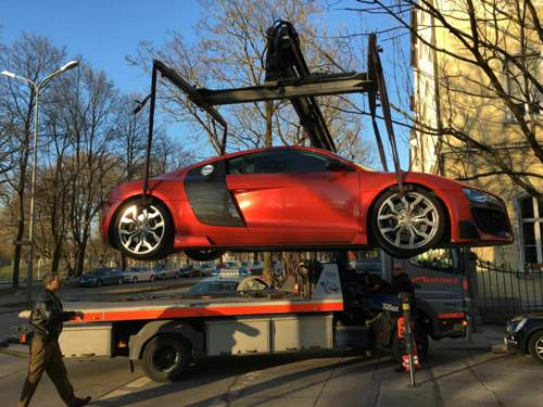 Auspuff R8 zu laut München