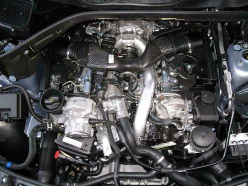Ml320-cdi-no-engine-cover-v6-cdi-om642-naked