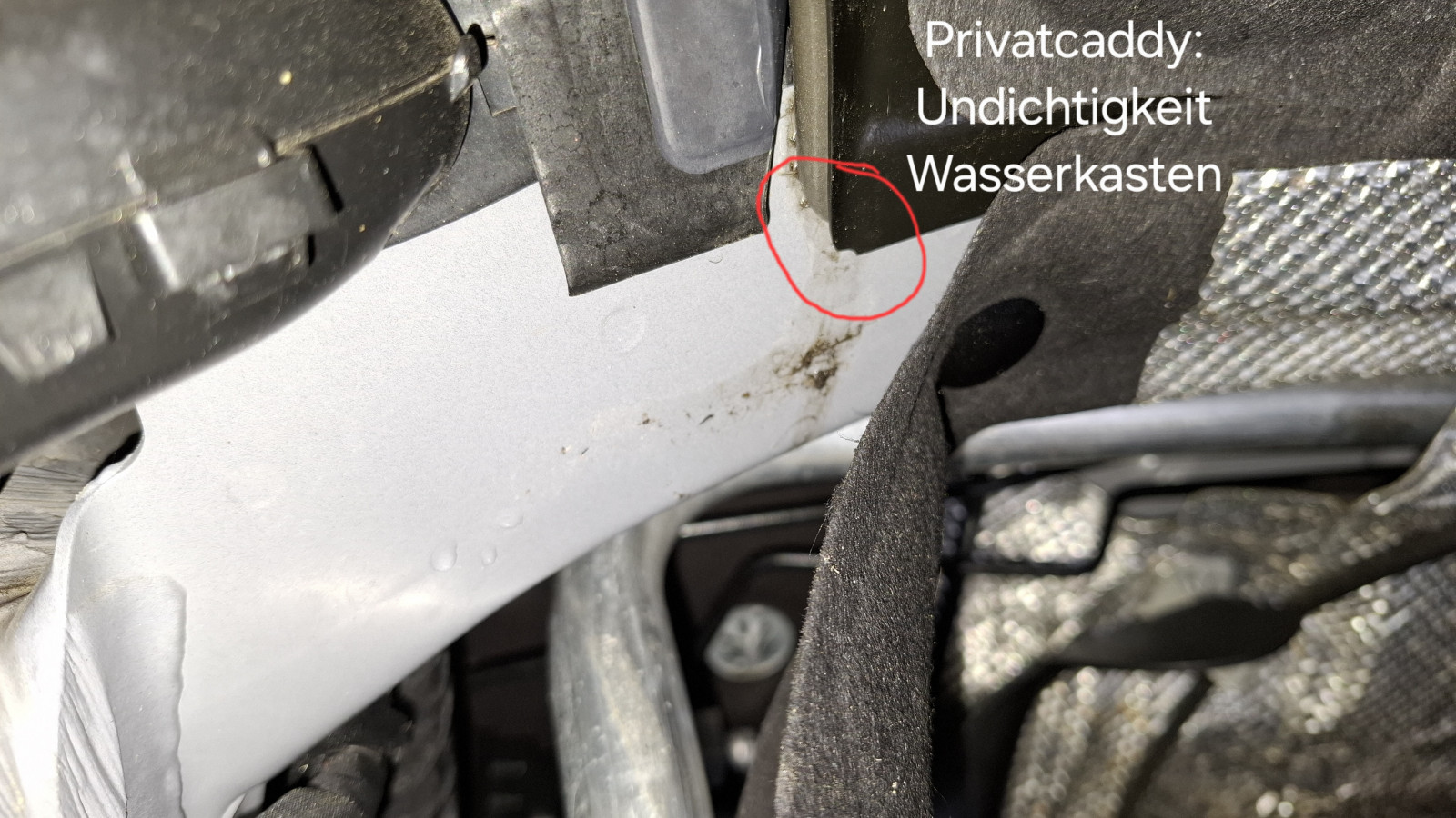 Abgesoffenes ABS Steuergerät