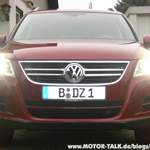 Front + Scheinwerfer an