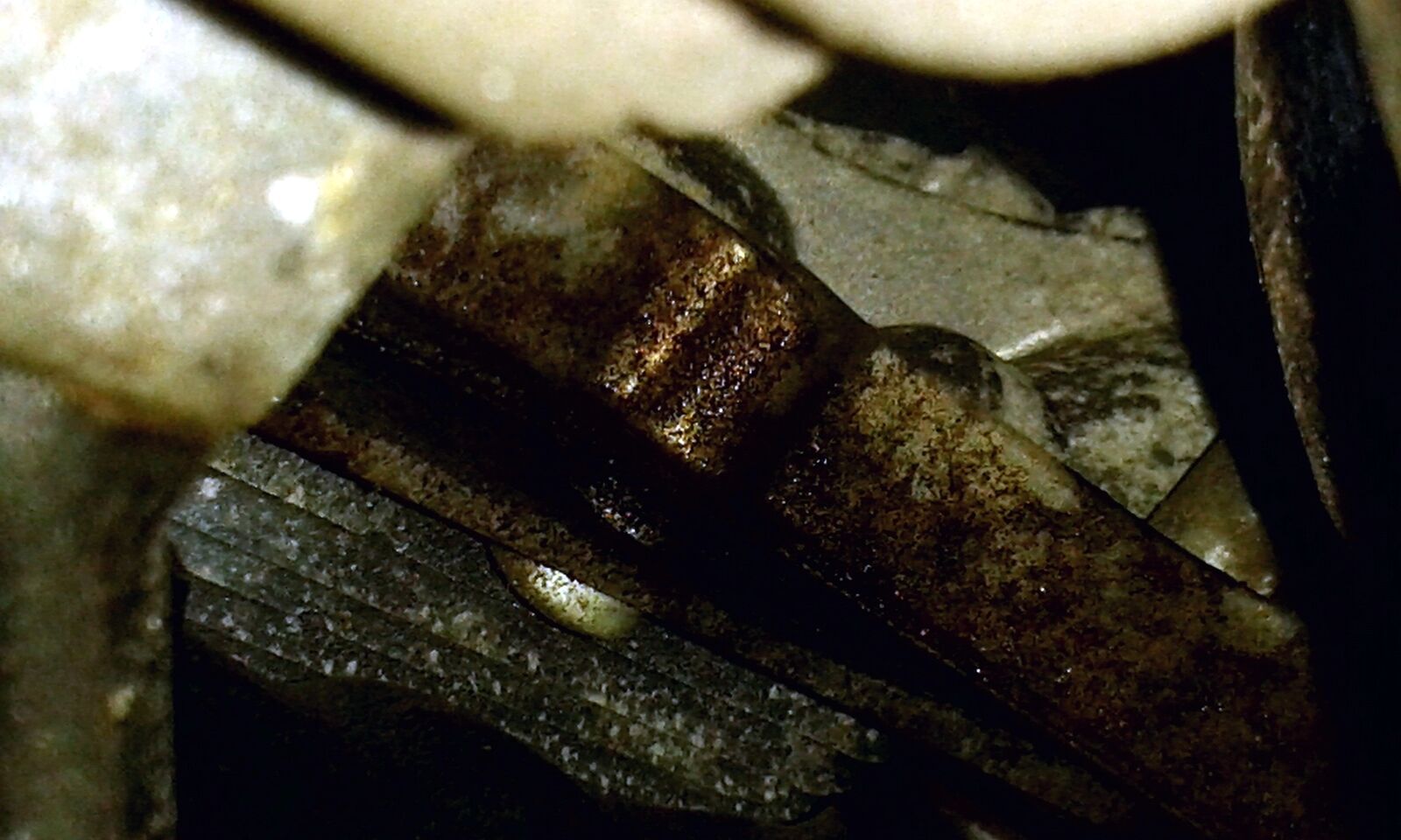 Ablagerungen im Kühlwasserbehälter