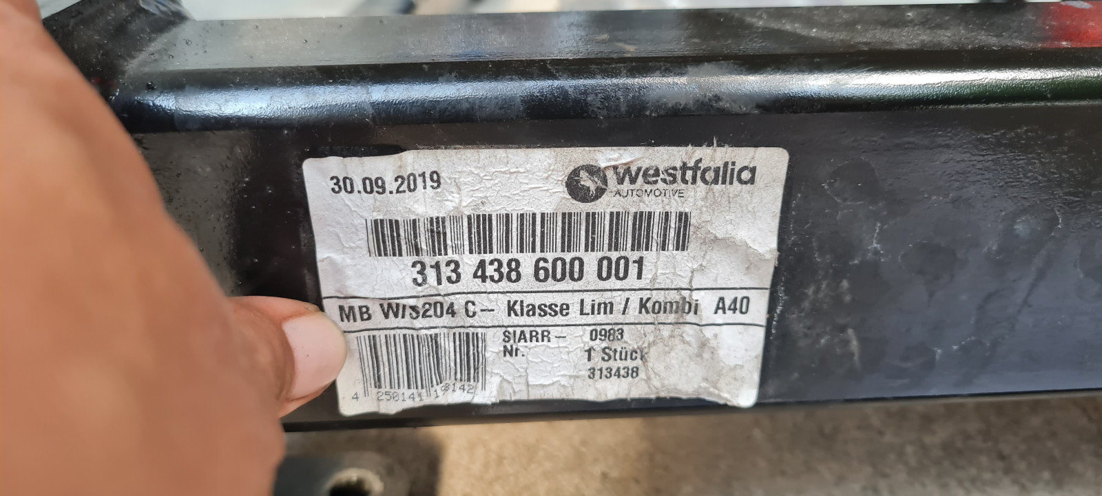 Abnehmbare Anhängerkupplung inkl. E-Satz zu verkaufen