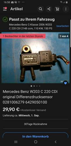 Differenzdrucksensor