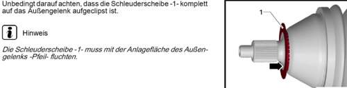 Schleuderscheibe