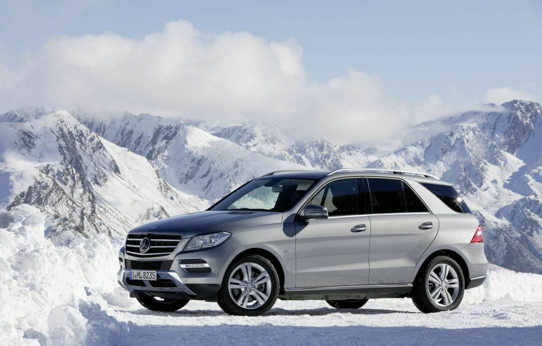 Die Mercedes ML-Klasse hat relativ gesehen bei den SUV die Nase vorn