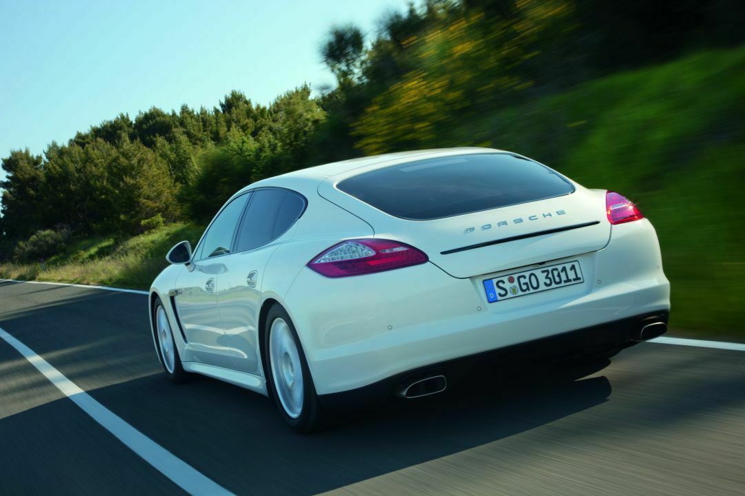 In der Luxusklasse das Modell mit der besten relativen Wertstabilität: Porsche Panamera