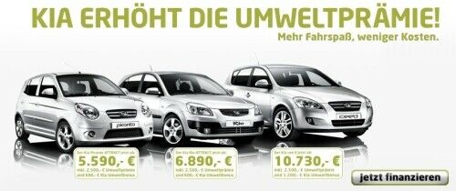 Abwrackprämie: Das bieten die Hersteller