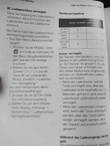 Auszug Betriebshandbuch