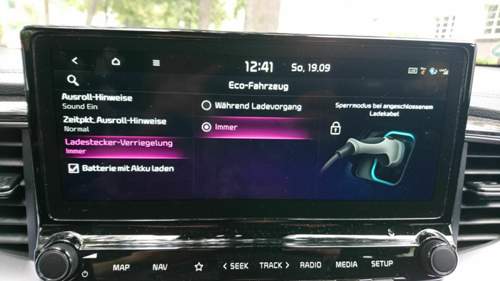 Steckereinstellung