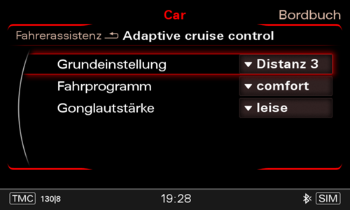 Acc-einstellungen 3GP
