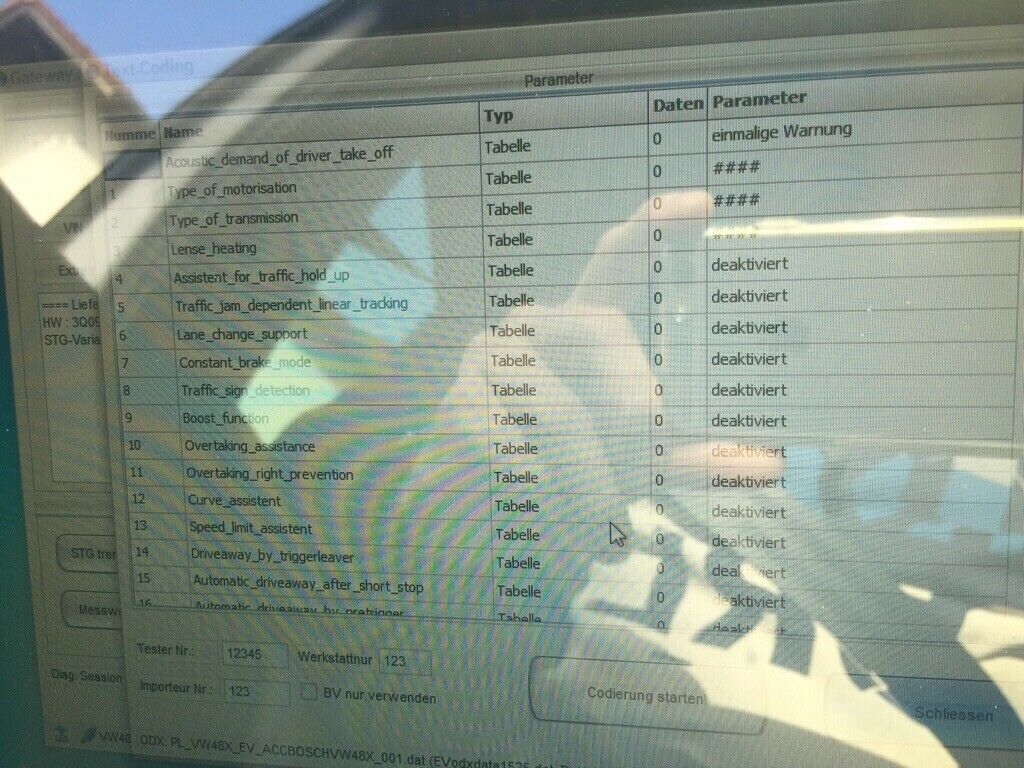 ACC mit 160 km/h zu ACC mit 210 km/h