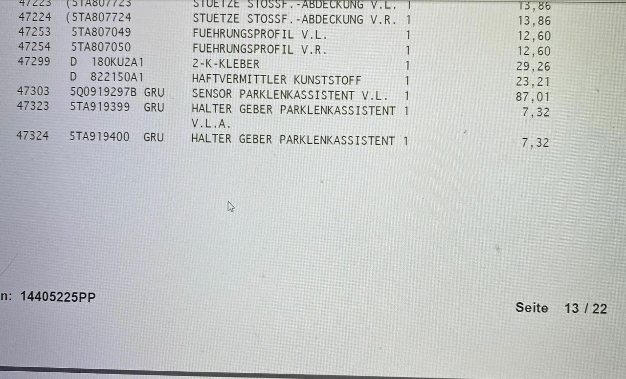 Ach ja ohne wäre es ja zu einfach...