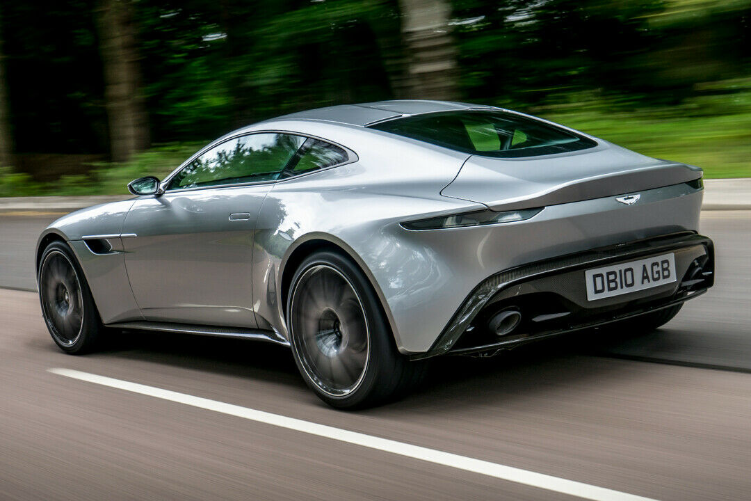 Der DB10 steht auf der Plattform des V8 Vantage