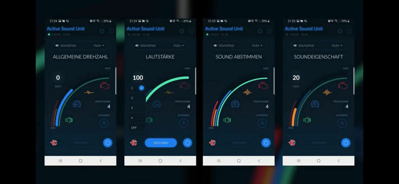 Active Sound Unit {Einstellung Thread}