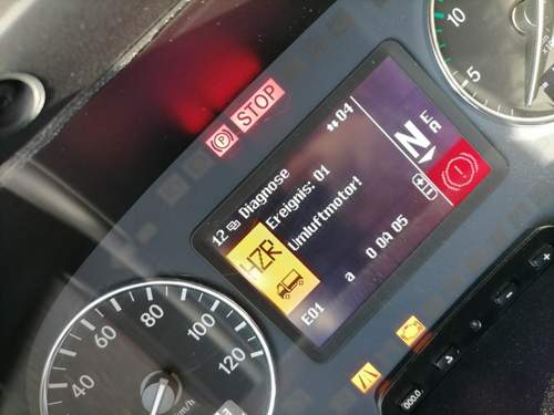 Actros MP3 HZR Fehlercode