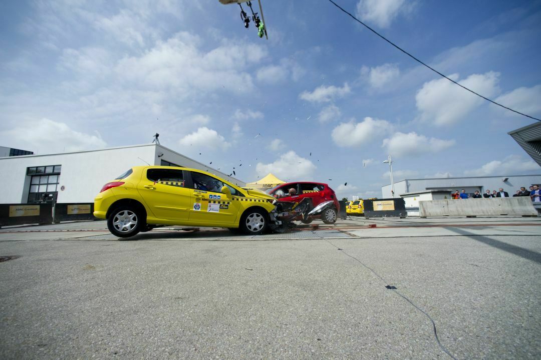 Crash-Test des ADAC
