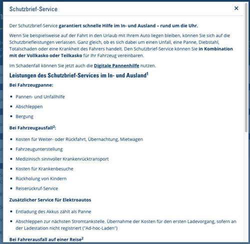 Schutzbrief COSMOS 1