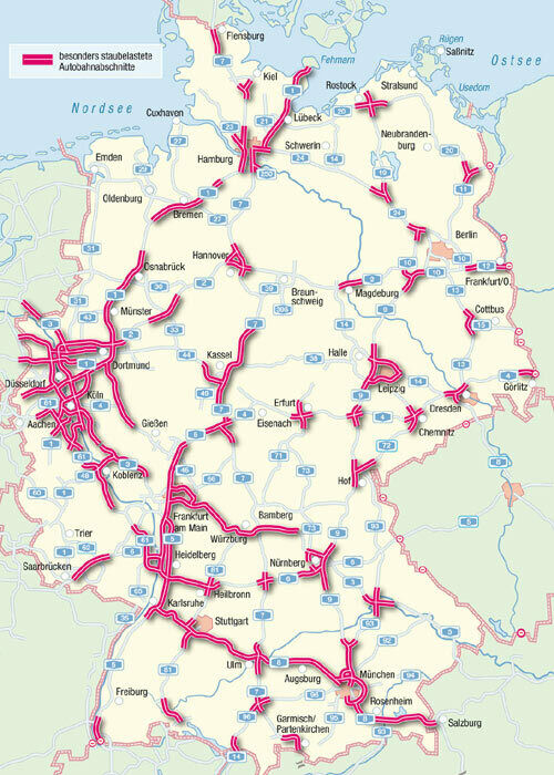ADAC-Verkehrsprognose für das Wochenende 07.-09.08.2009