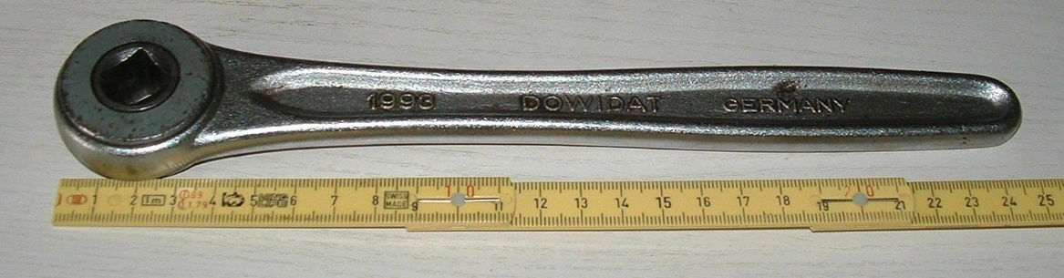 Adapter 1/2" Innenvierkant zu SW 24 Außenseckskant o.zwölfkant