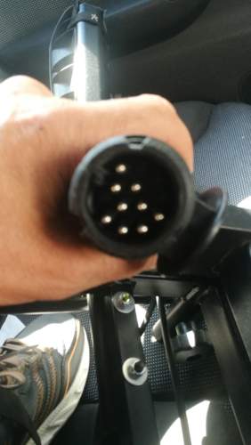 Der stecker vom radträger