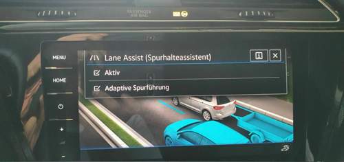 Auswahl Lane Assist