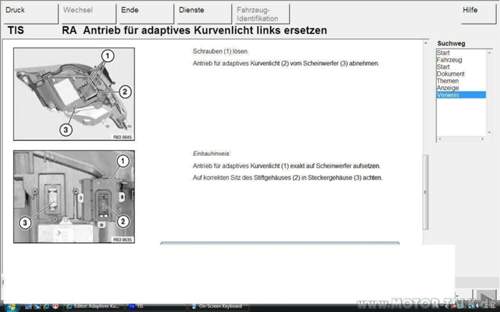 Adaptives-kurvenlicht-ersetzen