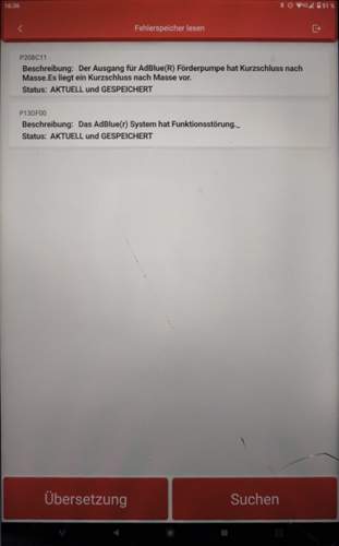 Fehlercode