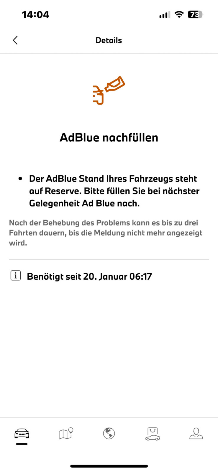AdBlue nachfüllen