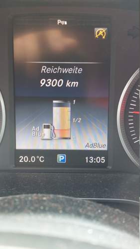 Anzeige AdBlue