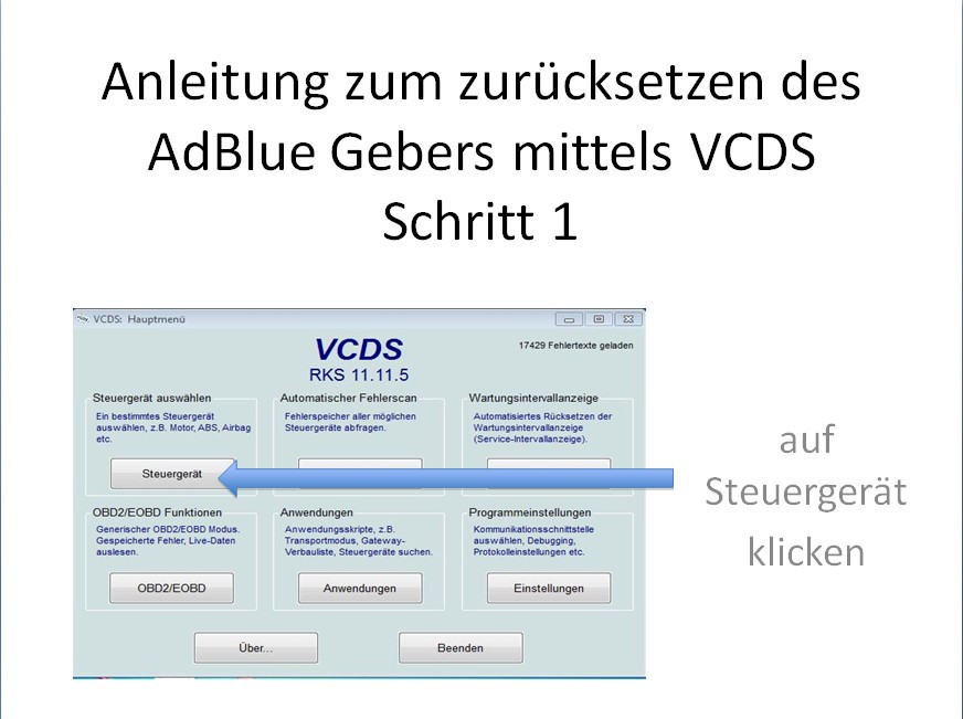AdBlue-Tankfüllstandssensor