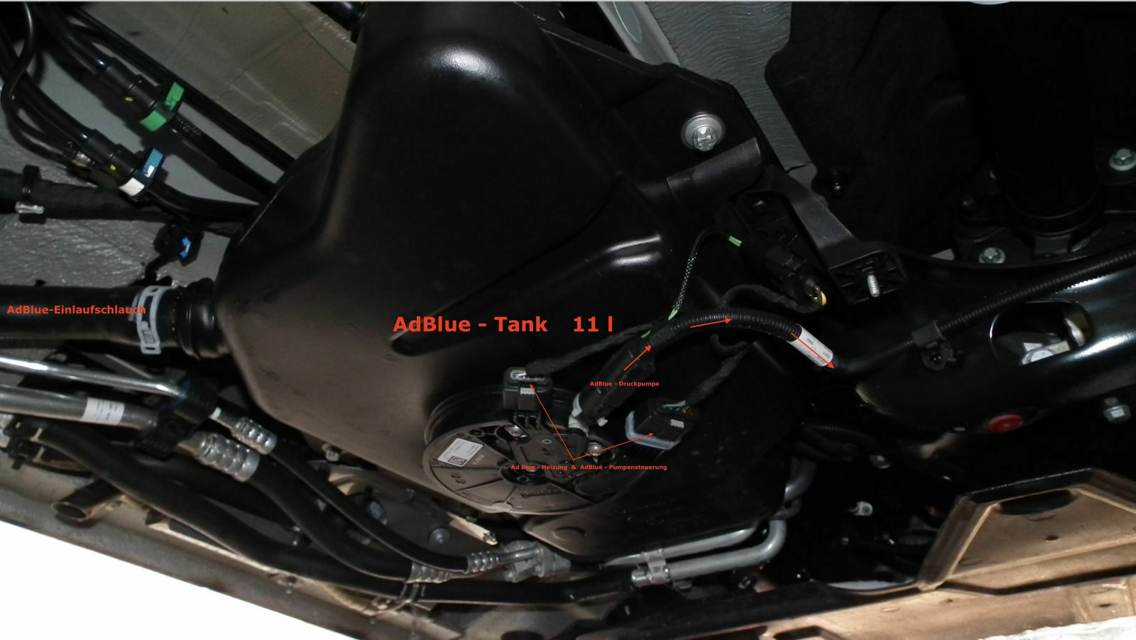 AdBlue Verbrauch - V-Klasse