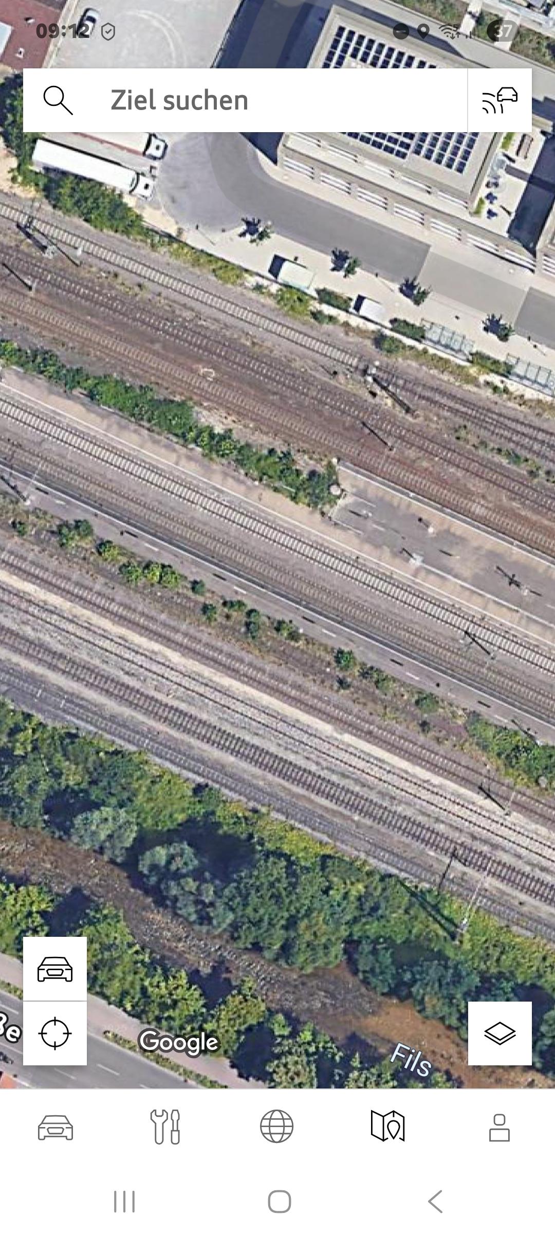 Adresse in MyAudi App senden…