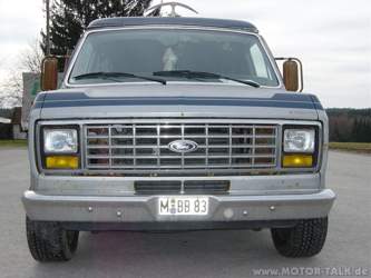 Ford Econoline '83, Front