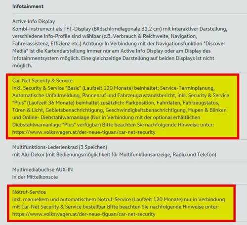 Carnet-notrufservice