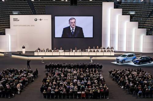 Norbert Reithofer spricht zum letzten Mal als Vorstandsvorsitzender auf der BMW-Hauptversammlung
