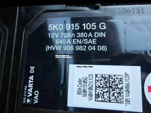 Starterbatterie