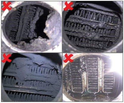 Broken-cooler