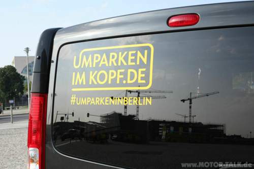Umparken im Kopf: Opel hält Berlin mobil.