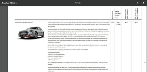 Preisliste D5