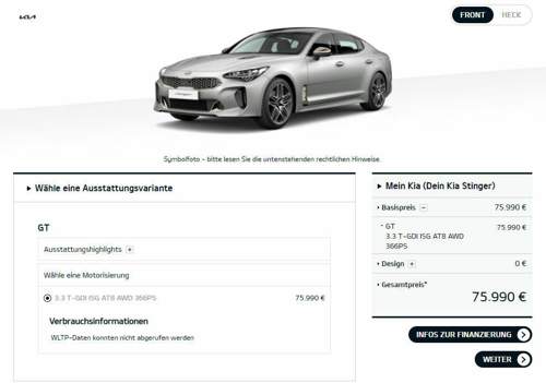 Konfigurator KIA